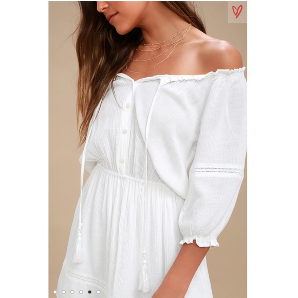 Lulus Zappa Off the Shoulder Long Sleeve Dress - Picture 5 of 8